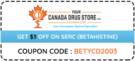Serc Betahistine coupon